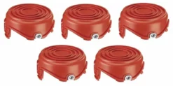 BLACK+DECKER Black and Decker 5 Pack of Genuine OEM Replacement Spool Covers # 90563054-5PK 5 BLACK+DECKER Black and Decker 5 Pack of Genuine OEM Replacement Spool Covers # 90563054-5PK -Black+Decker Store 61zOo6tHCkL. SL1094