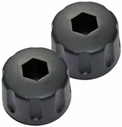 BLACK+DECKER Black and Decker GH600 Trimmer Replacement (2 Pack) Handle Knob # 90519954-2PK -Black+Decker Store 90519954 2PK 1