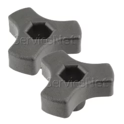 BLACK+DECKER Black and Decker LE750 Replacement (2 Pack) Shaft Knob # 90542737 -2PK