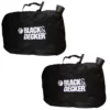 BLACK+DECKER Black and Decker Blower/Vacuum Replacement 2 Pack Leaf Bag # 90560020-2PK 1 BLACK+DECKER Black and Decker Blower/Vacuum Replacement 2 Pack Leaf Bag # 90560020-2PK -Black+Decker Store 90560020 2PK