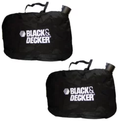 BLACK+DECKER Black and Decker Blower/Vacuum Replacement 2 Pack Leaf Bag # 90560020-2PK