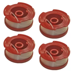 BLACK+DECKER Black and Decker LST220/LST136 Trimmer Replacement (4 Pack) Spool # 90564281-4PK