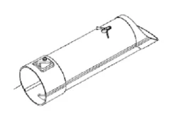 BLACK+DECKER Black and Decker LSWV36 Blower Vac Replacement Vacuum Tube # 90569743