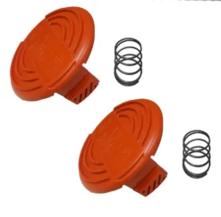 BLACK+DECKER Black and Decker 2 Pack Of Genuine OEM Replacement Spool Caps # RC-100-P-2PK