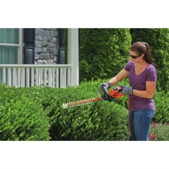 BLACK+DECKER BEHTS300 SAWBLADE 120V 3.8 Amp Brushed 20 in. Corded Hedge Trimmer -Black+Decker Store bdknbehts300 c